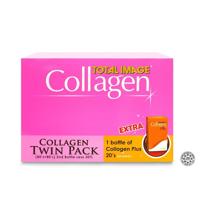 Total Image Collagen 80 Tablets Twin Pack Free Collagen plus 20 tablets