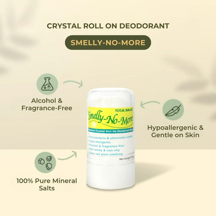 Helt vildt Uensartet kontakt Smelly No More: Crystal Roll On Deodorant – Total Image