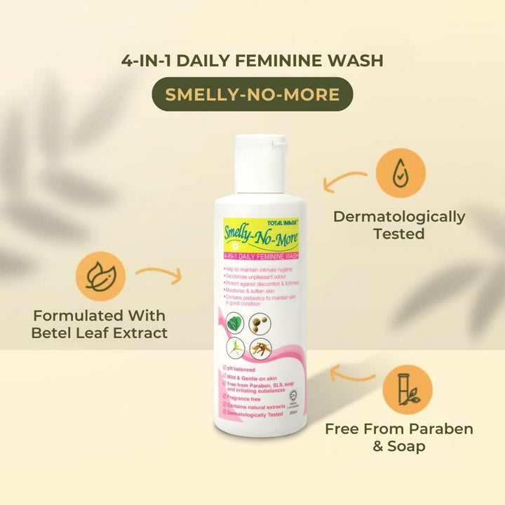Smelly No More Feminine Wash Info