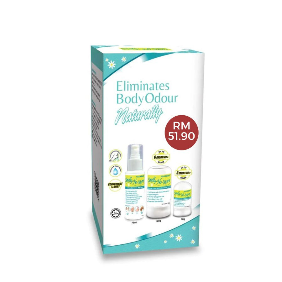 Smelly No More Deodorant & Feminine Wash Products Total Image Total